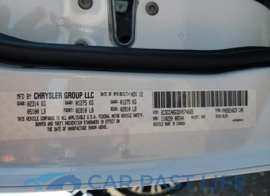 2C3CCABG3DH574683# 10
