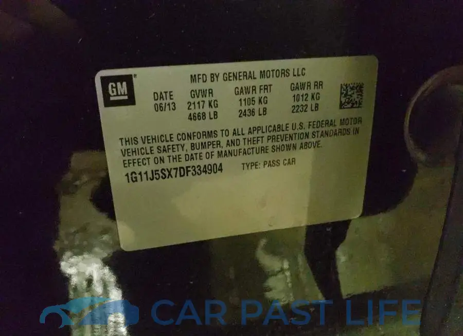 1G11J5SX7DF334904# 12