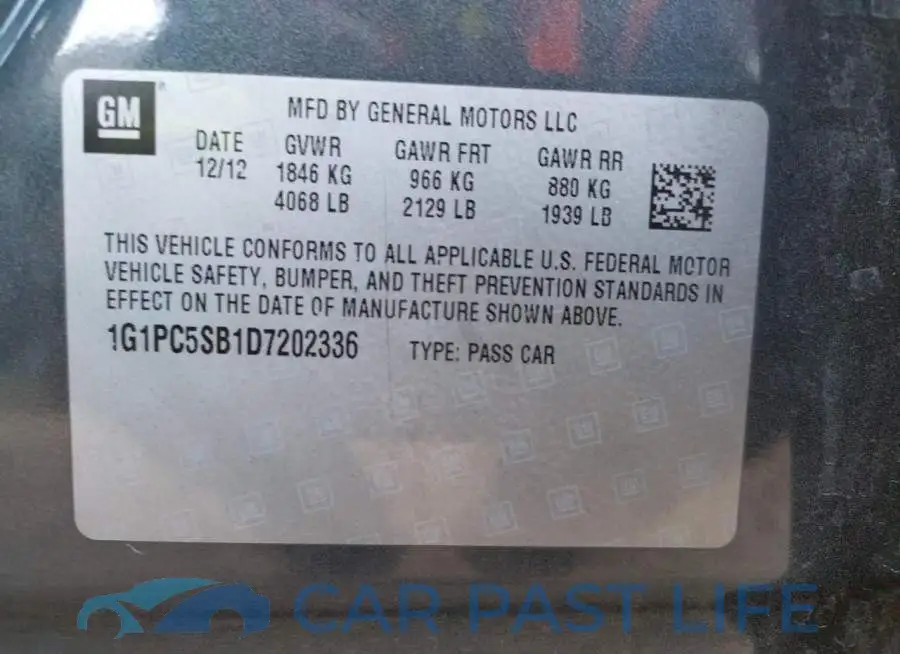 1G1PC5SB1D7202336# 12