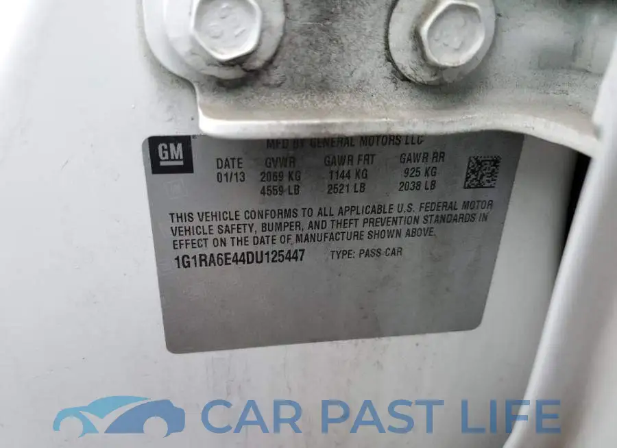 1G1RA6E44DU125447# 12