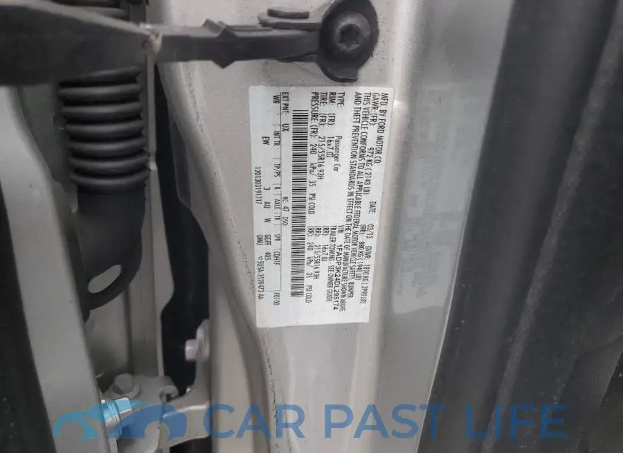 1FADP3K24DL295174# 13