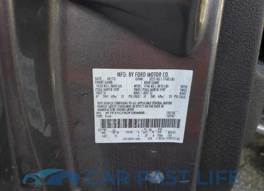 1FTFX1CF8DFD68666# 12