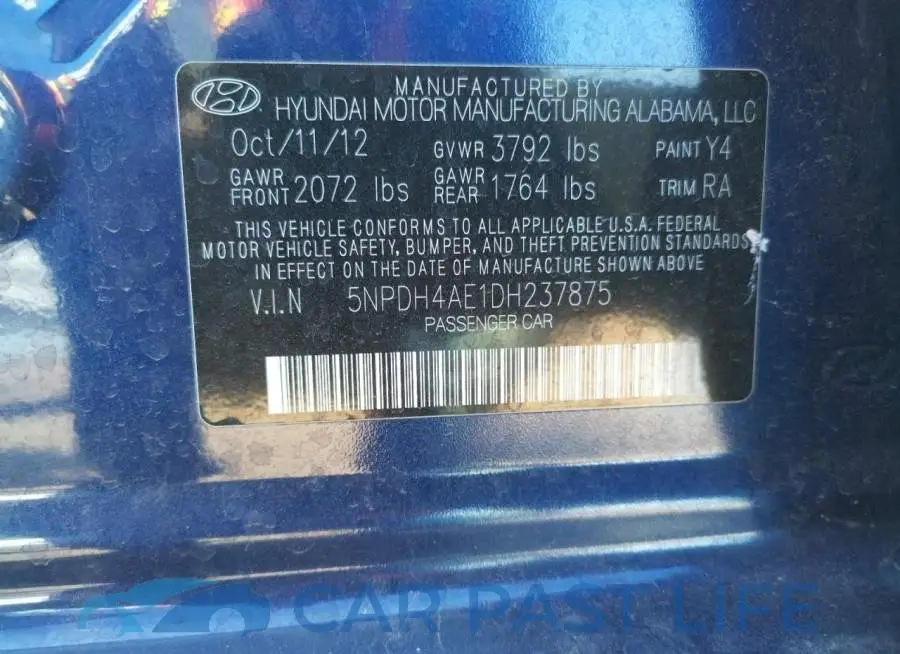 5NPDH4AE1DH237875# 10