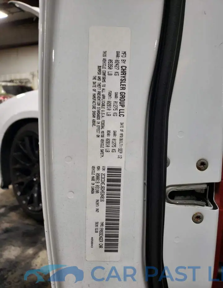 2C3CDXEJ6DH534816# 12