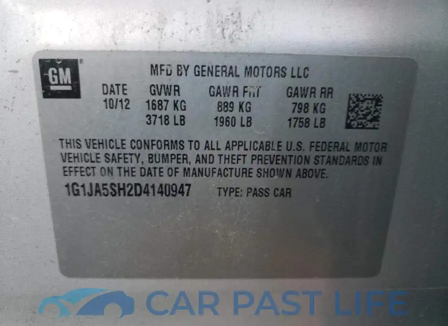 1G1JA5SH2D4140947# 13