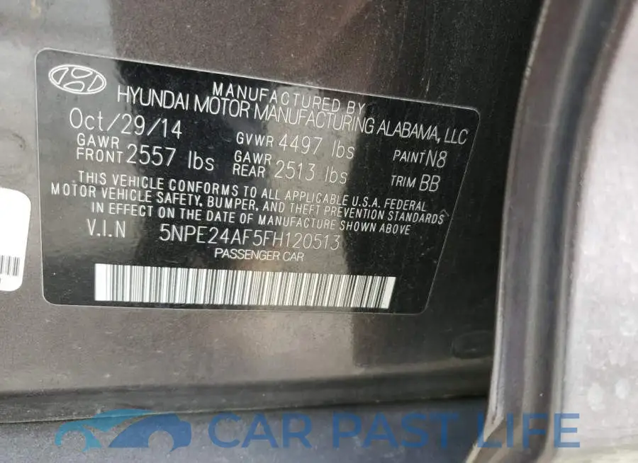 5NPE24AF5FH120513# 12