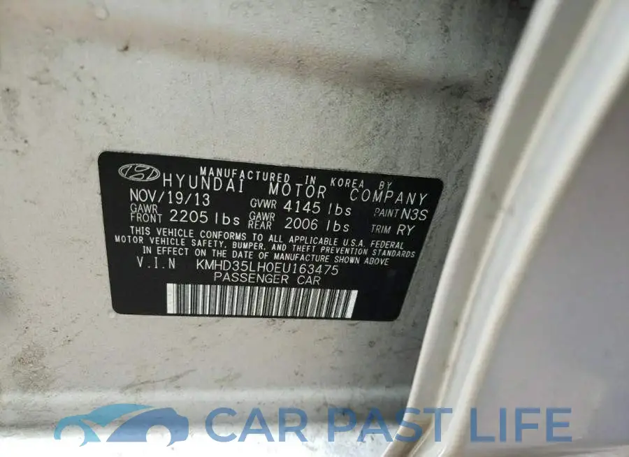 KMHD35LH0EU163475# 12