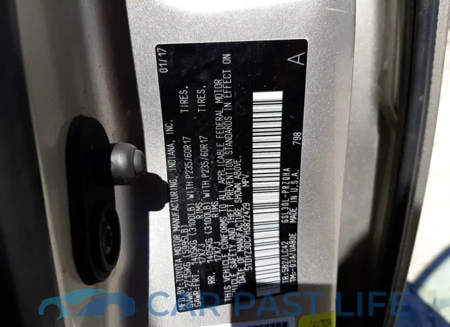 5TDYZ3DC7HS822429# 10