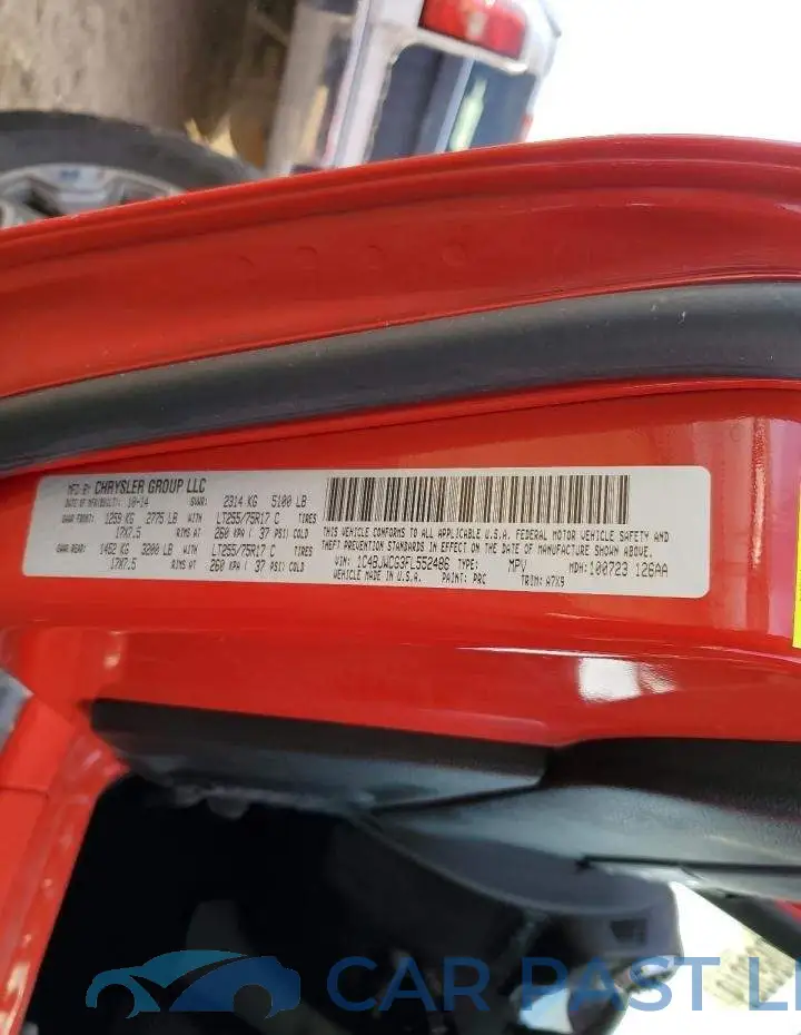1C4BJWCG3FL552486# 12