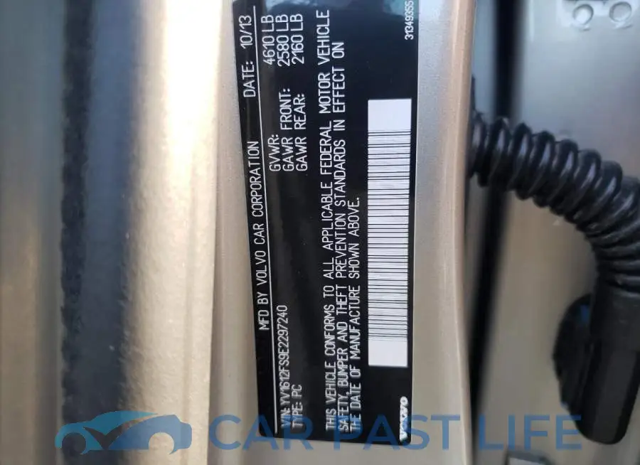 YV1612FS9E2297240# 10