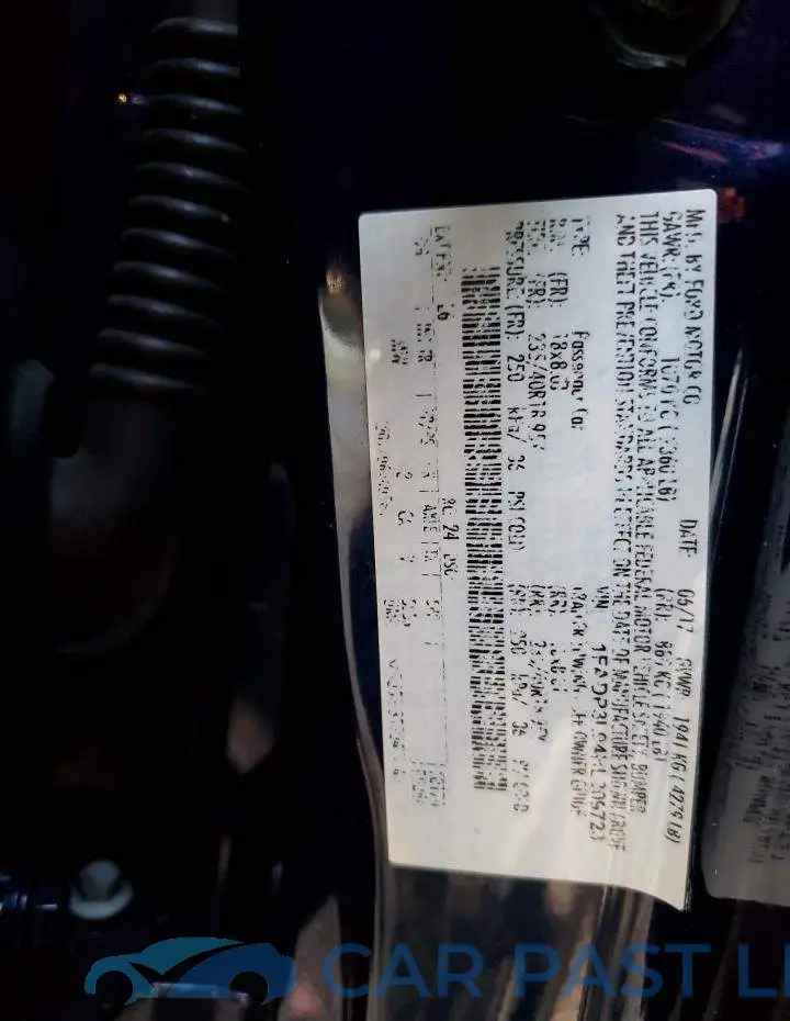 1FADP3L94HL309723# 13