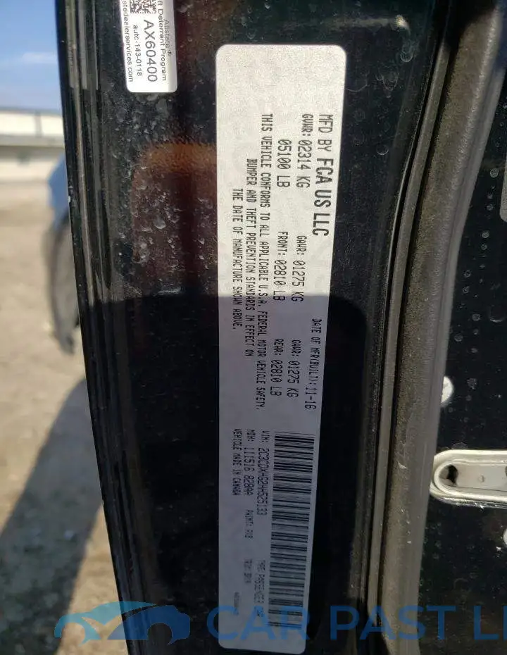 2C3CDXHG2HH525133# 12