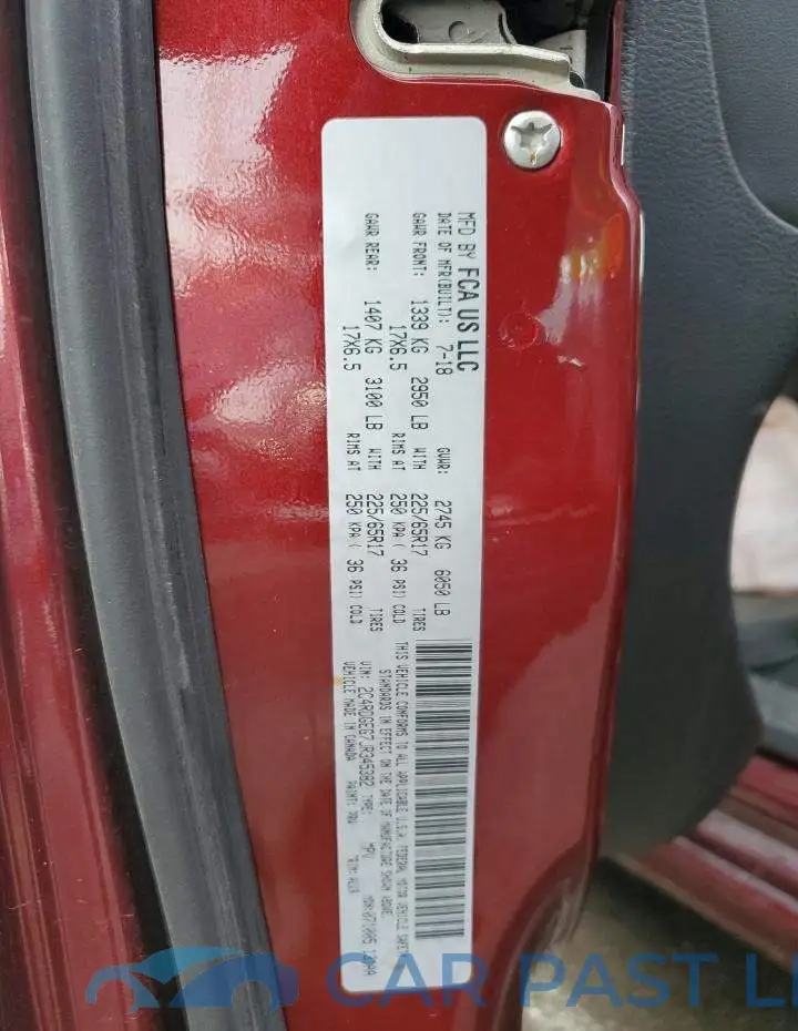 2C4RDGEG7JR345382# 13