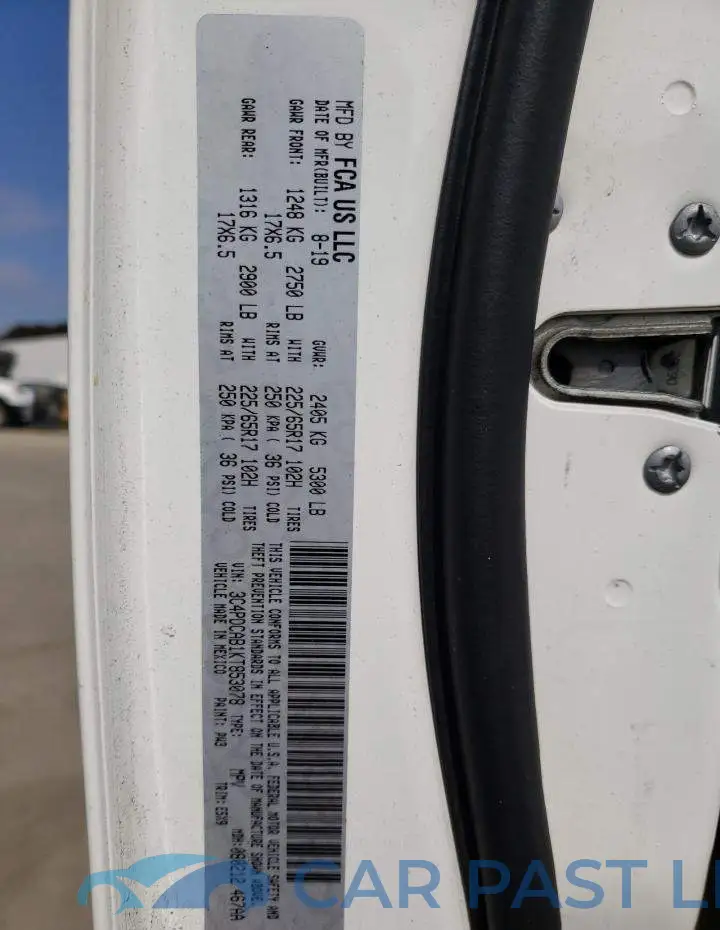 3C4PDCAB1KT853078# 10