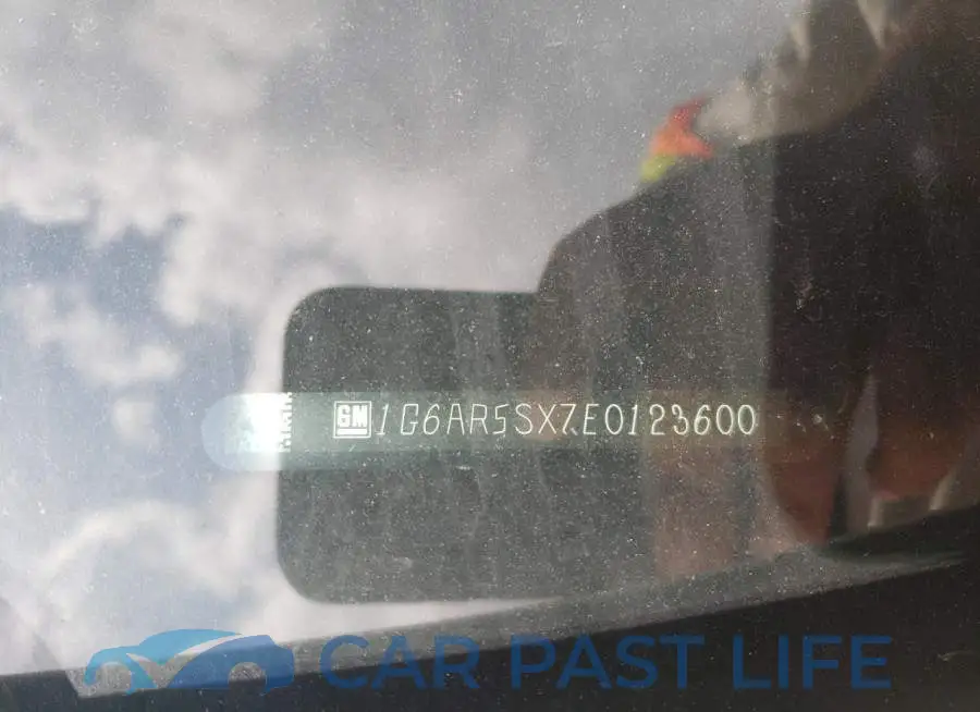 1G6AR5SX7E0123600# 10