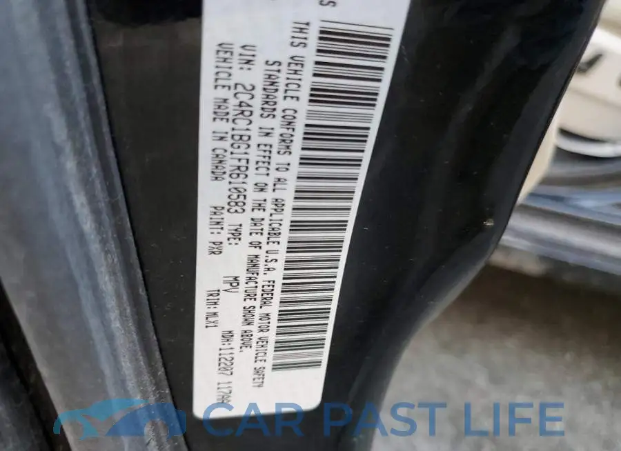 2C4RC1BG1FR610583# 13
