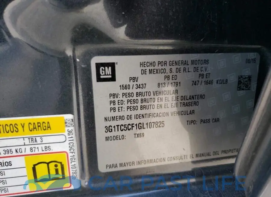 3G1TC5CF1GL107825# 10