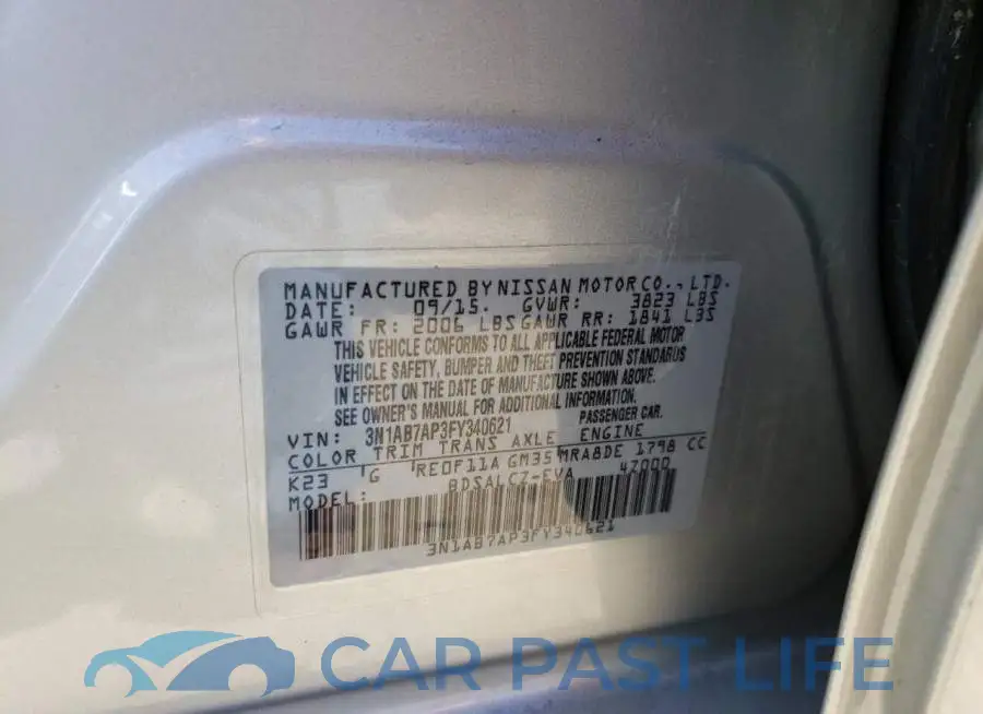 3N1AB7AP3FY340621# 12