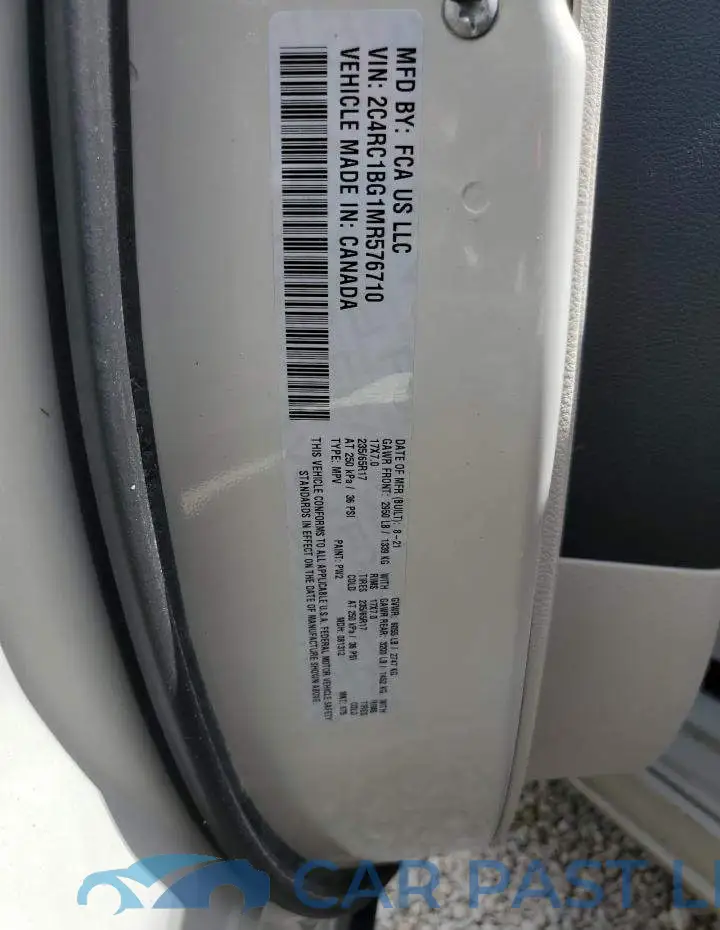 2C4RC1BG1MR576710# 10