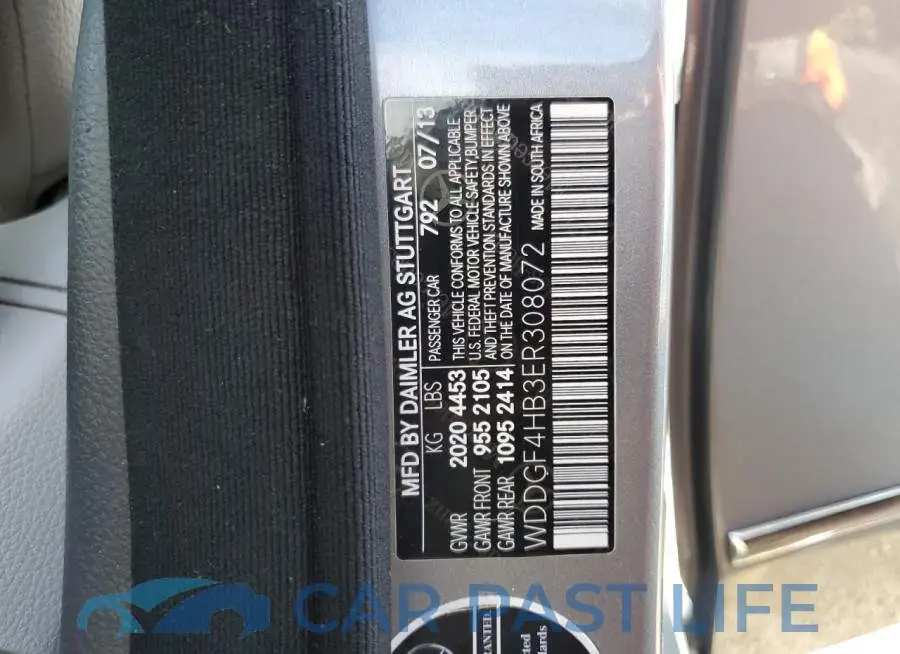 WDDGF4HB3ER308072# 12