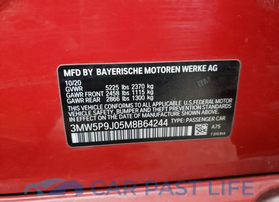 3MW5P9J05M8B64244# 10
