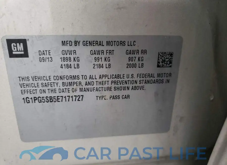 1G1PG5SB5E7171727# 12
