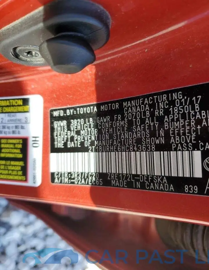 2T1BURHE6HC843638# 12