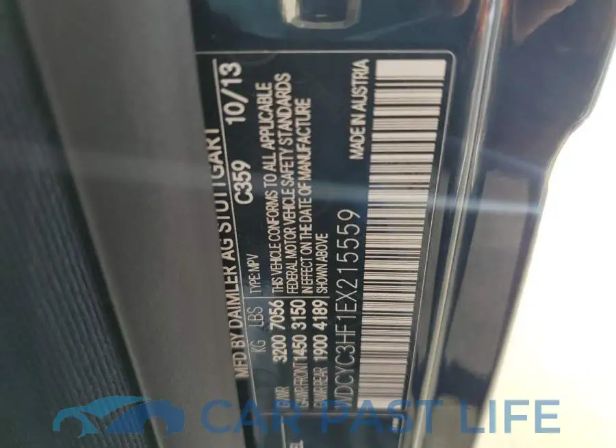 WDCYC3HF1EX215559# 12