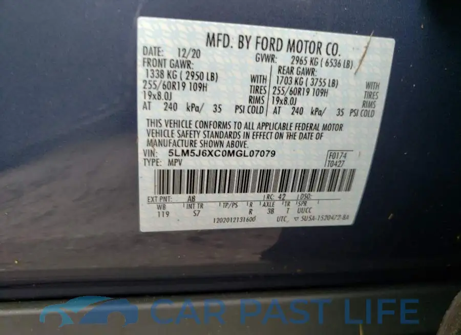 5LM5J6XC0MGL07079# 10