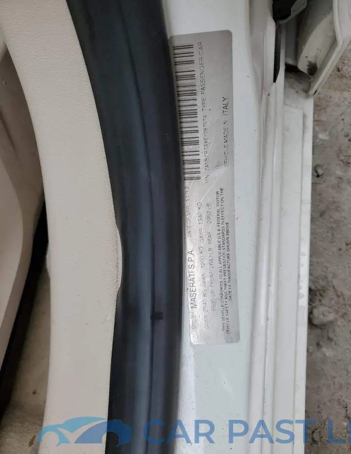 ZAM57RTAXE1087574# 12