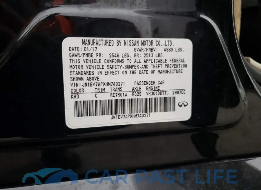 JN1EV7APXHM740271# 12