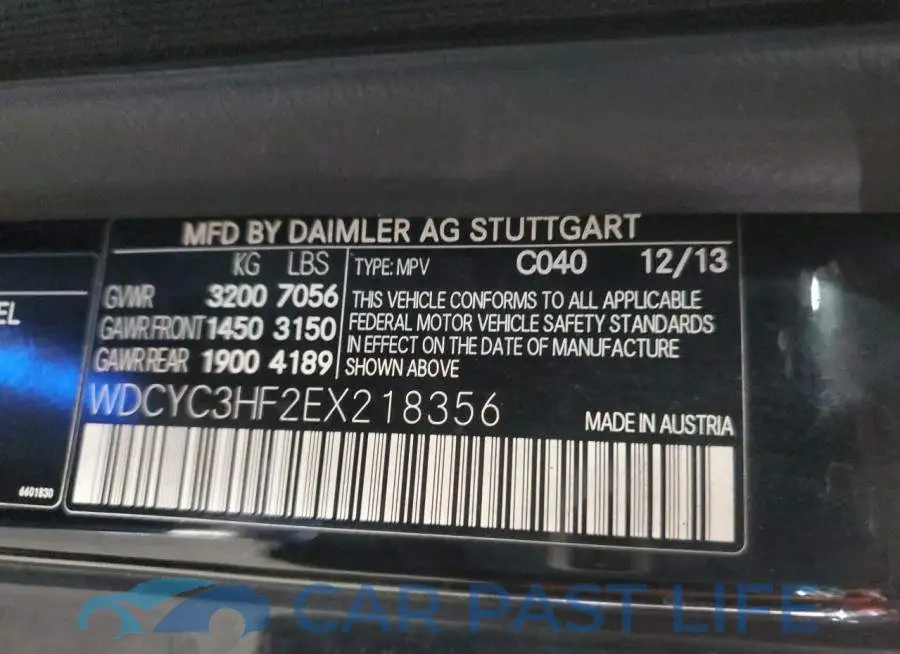 WDCYC3HF2EX218356# 13