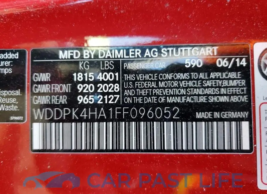 WDDPK4HA1FF096052# 10