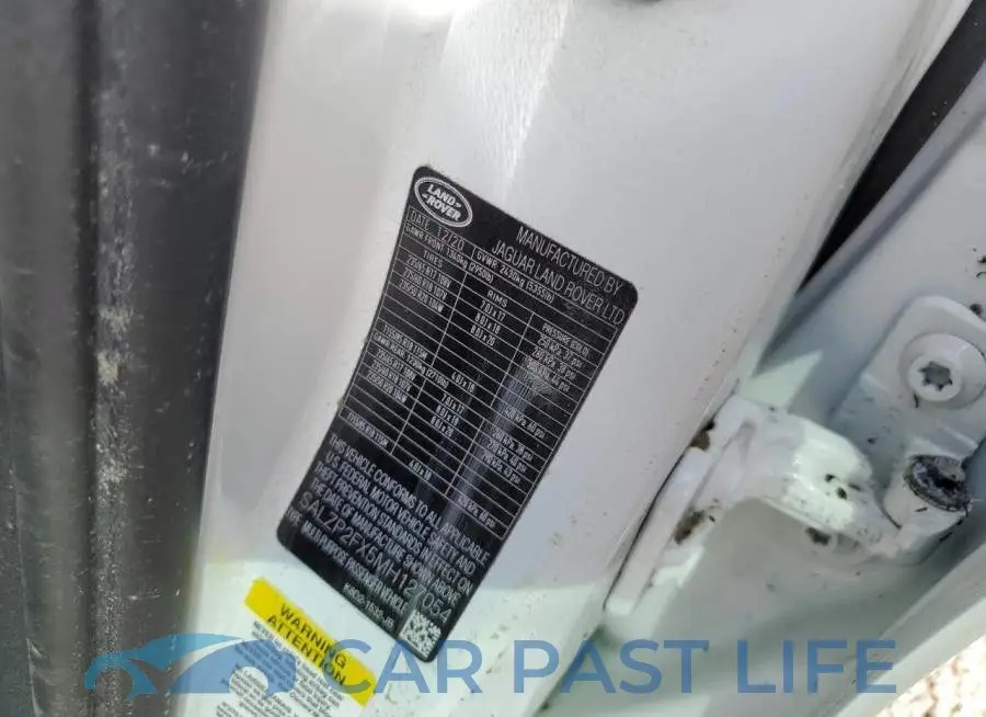SALZP2FX5MH127054# 10