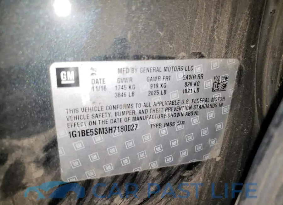1G1BE5SM3H7180027# 10