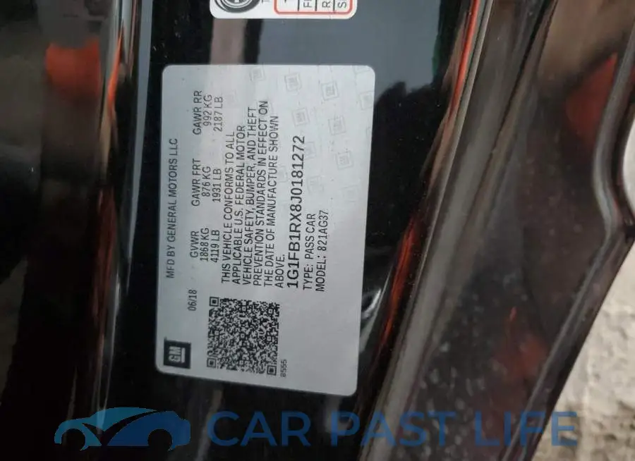 1G1FB1RX8J0181272# 12