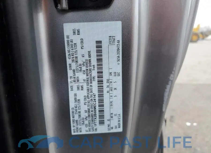 1FT7X2B68MEC24147# 12