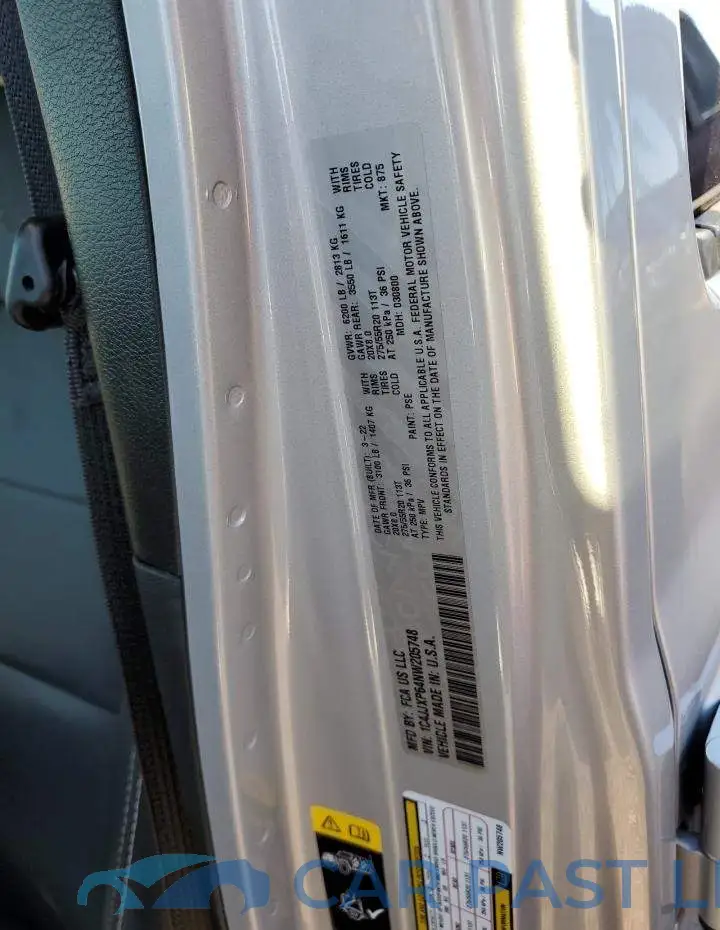 1C4JJXP64NW205748# 10