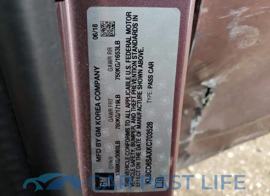 KL8CD6SAXKC703528# 12