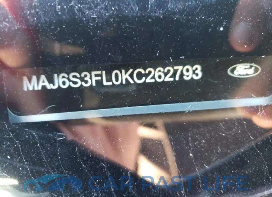 MAJ6S3FL0KC262793# 10