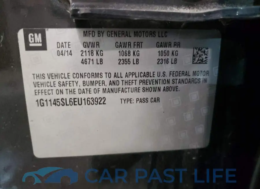 1G1145SL6EU163922# 10