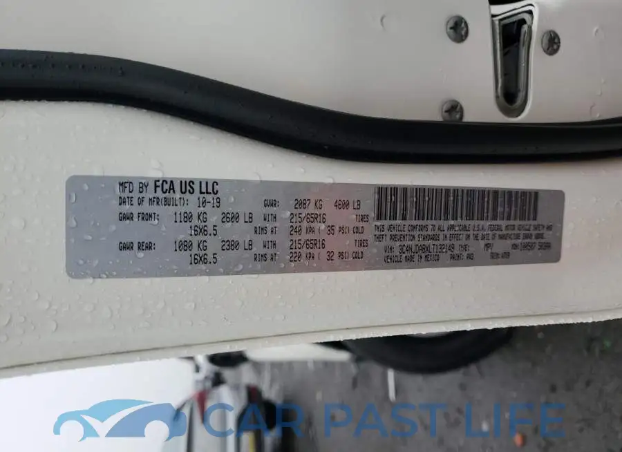 3C4NJDABXLT132149# 12