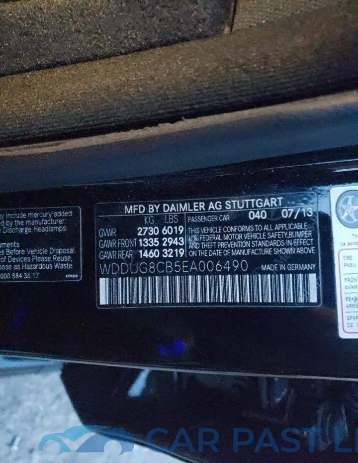 WDDUG8CB5EA006490# 13