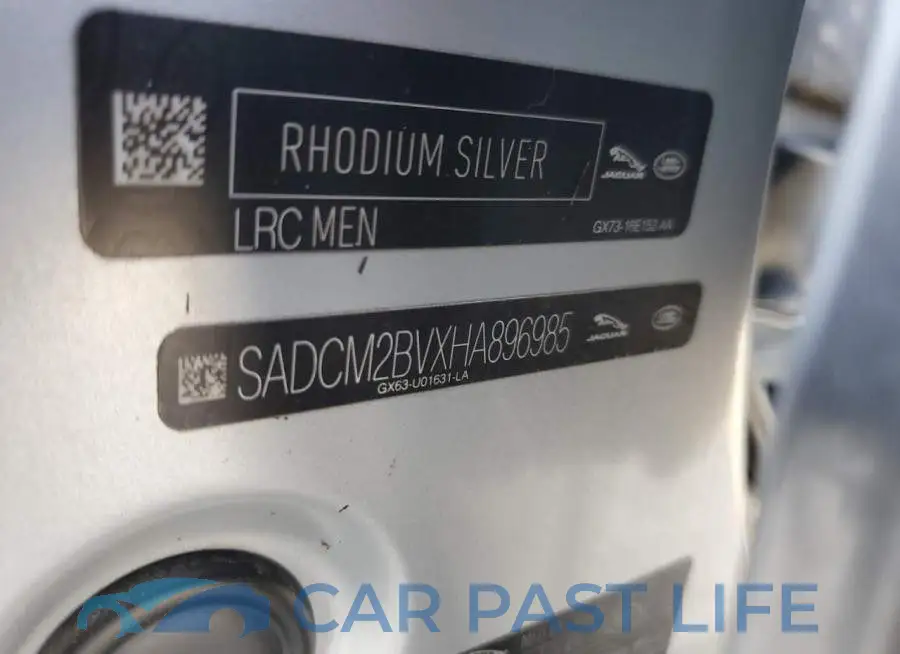 SADCM2BVXHA896985# 13