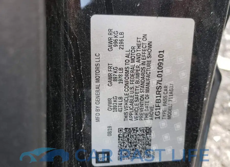 1G1FB1RS7L0109101# 10