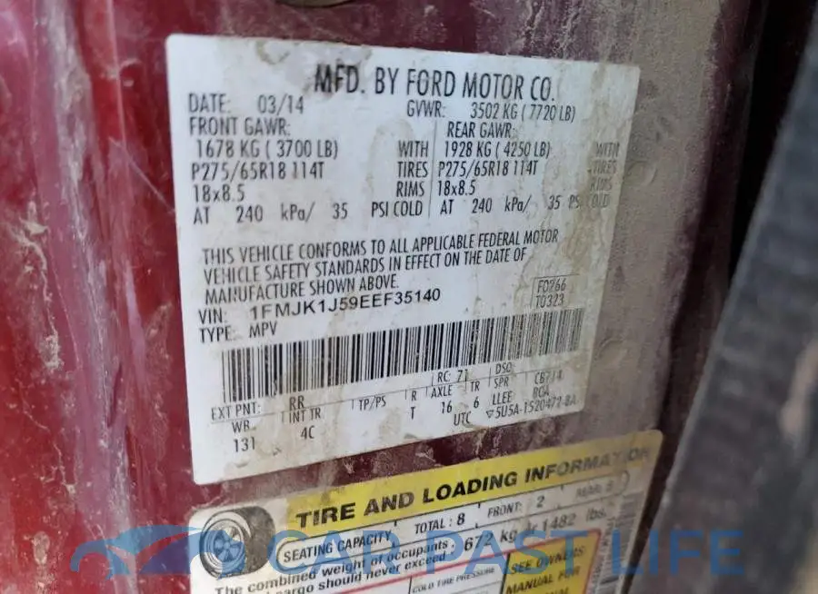 1FMJK1J59EEF35140# 13