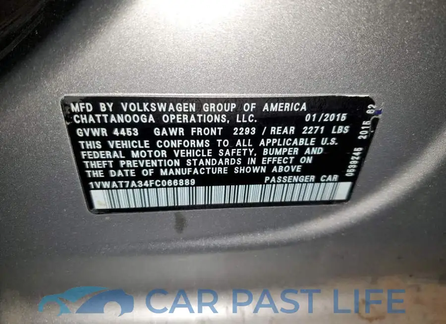 1VWAT7A34FC066889# 13