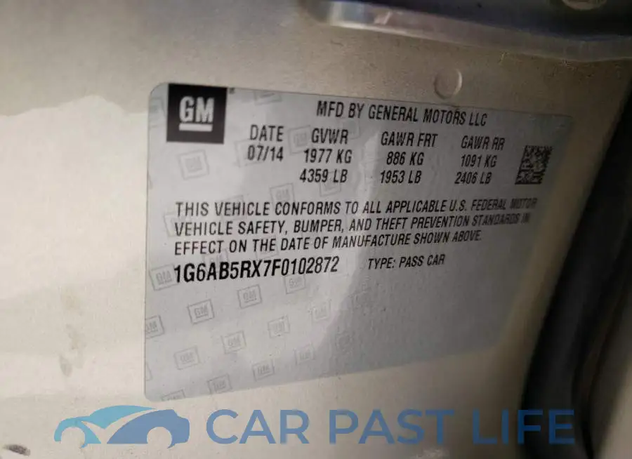 1G6AB5RX7F0102872# 12