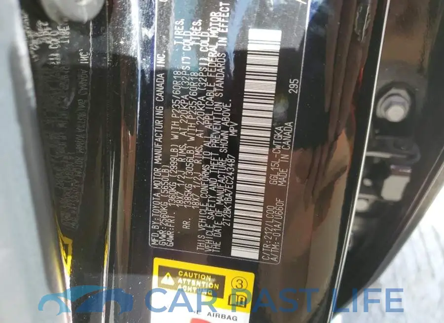 2T2BK1BA7EC243487# 14
