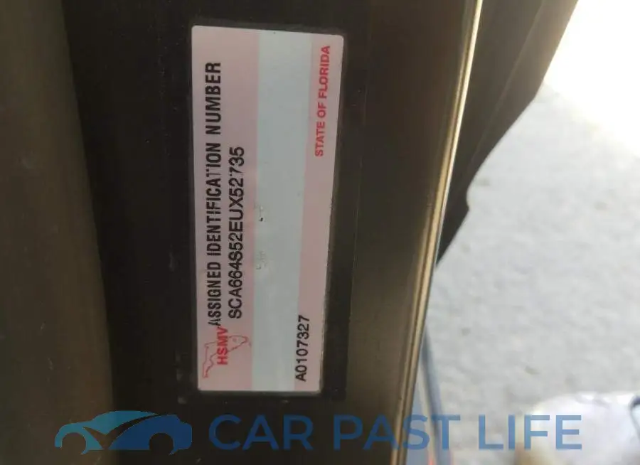 SCA664S52EUX52735# 12